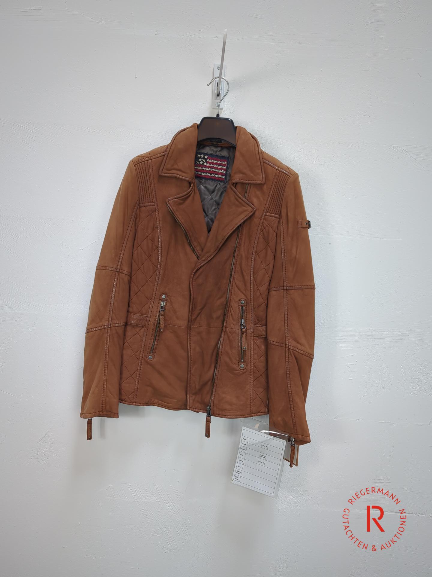 DAMEN LEDERJACKE GRÖSSE 38